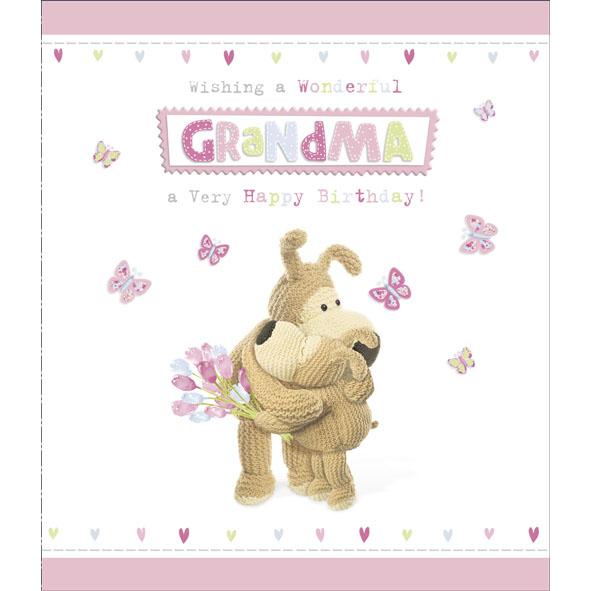 Photo of Birthday Grandma Cute Greetings Card