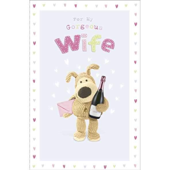 Photo of Birthday Wife Cute Greetings Card