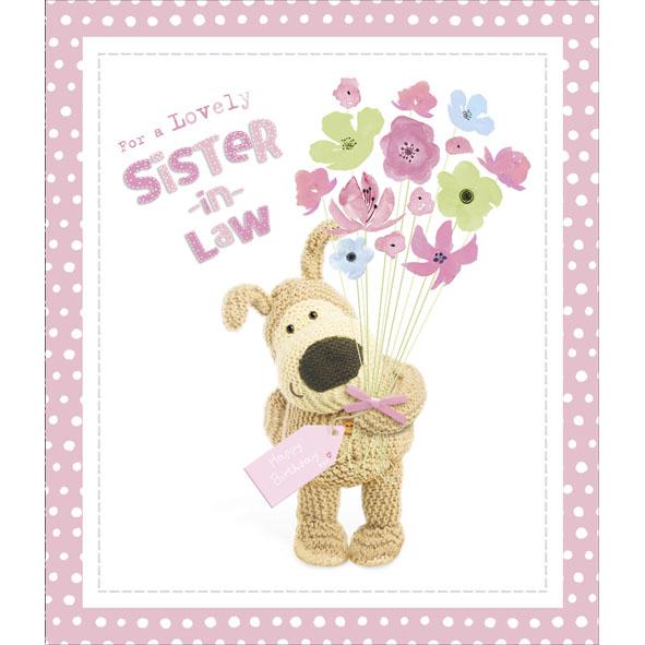 Photo of Birthday Sister In Law Cute Greetings Card
