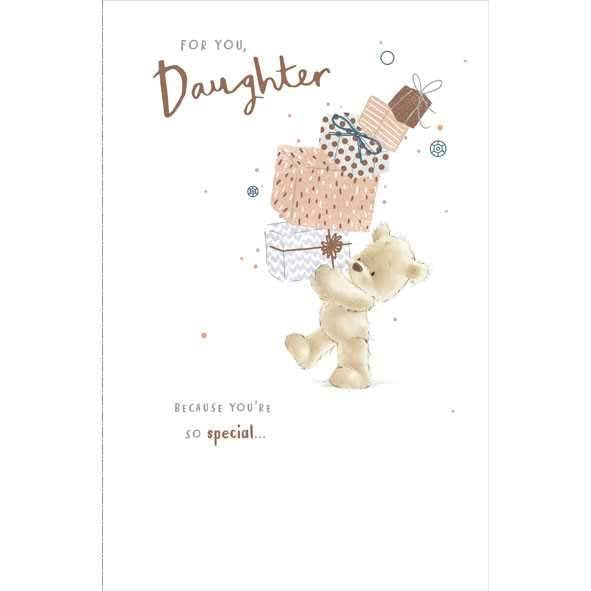 Photo of Birthday Daughter Cute Greetings Card