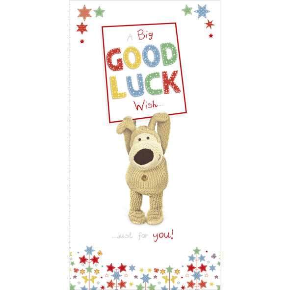 Photo of Good Luck Cute Greetings Card