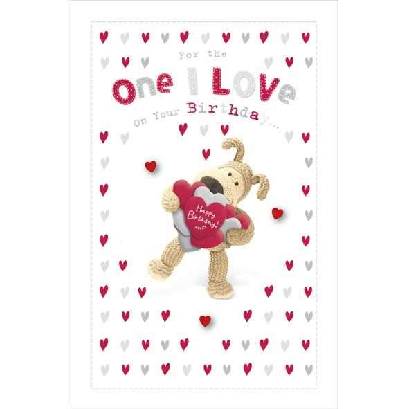 Photo of Birthday One I Love Cute Greetings Card