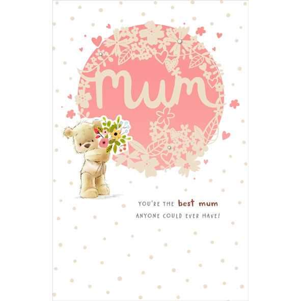 Photo of Birthday Mum Cute Greetings Card