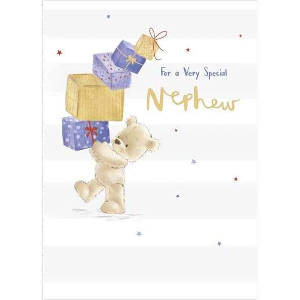 Photo of Birthday Nephew Cute Greetings Card