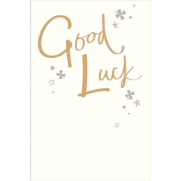 Photo of Good Luck Conv Greetings Card