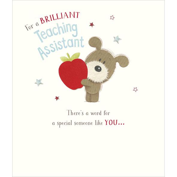 Photo of Teacher Assistant Appreciation cute Greetings Card