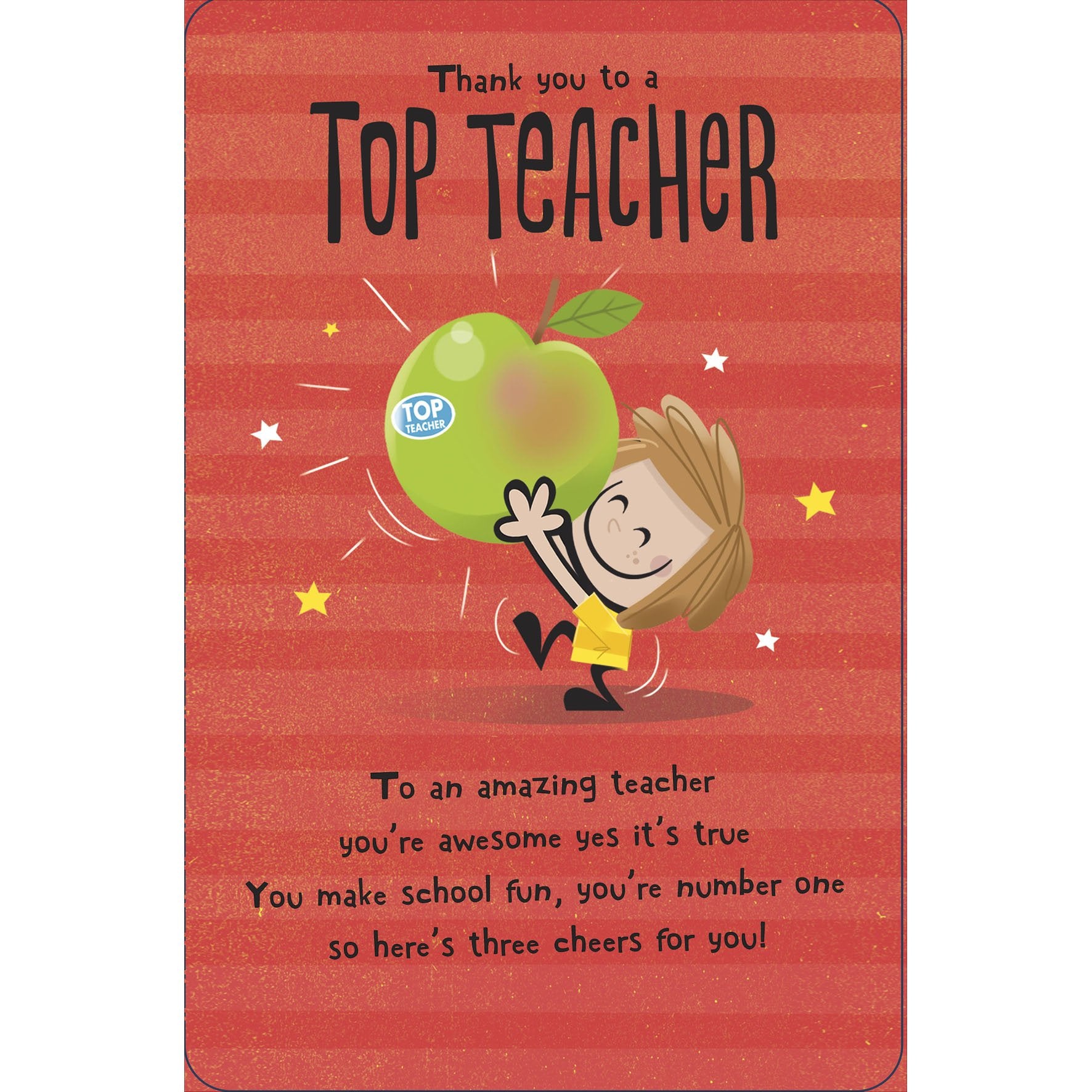 Photo of Teacher Appreciation Hum Greetings Card