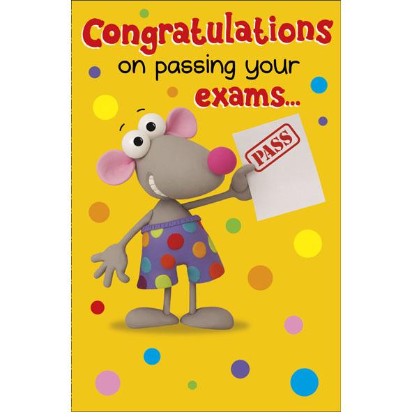 Photo of Congrats Passing Exams Hum Greetings Card
