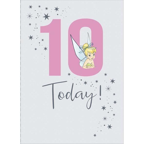 Photo of Birthday 10 Year Girl Juv Greetings Card