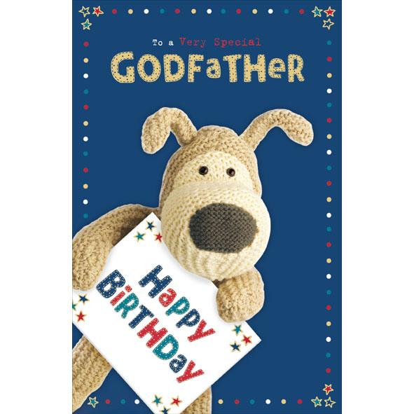 Photo of Birthday Godfather Cute Greetings Card