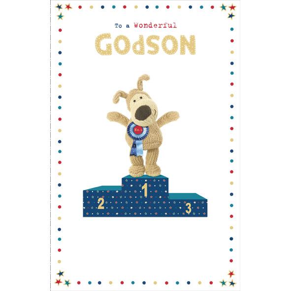 Photo of Birthday Godson Cute Greetings Card