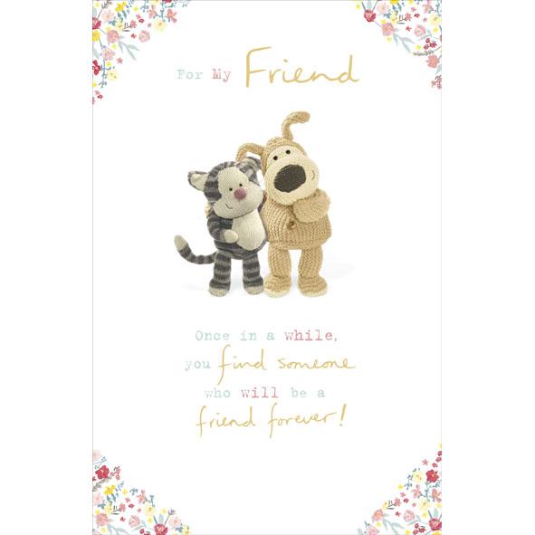 Photo of Birthday Friend Cute Greetings Card