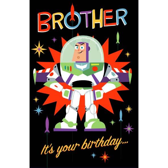 Photo of Birthday Brother 0-6 Juv Greetings Card
