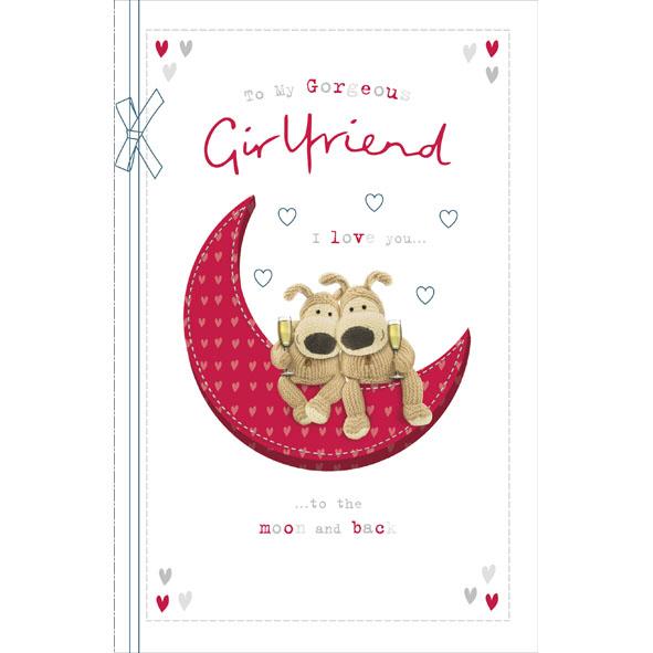 Photo of Birthday Girlfriend Cute Greetings Card