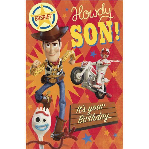 Photo of Birthday Son 7-12 Juv Greetings Card