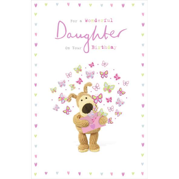 Photo of Birthday Daughter Cute Greetings Card