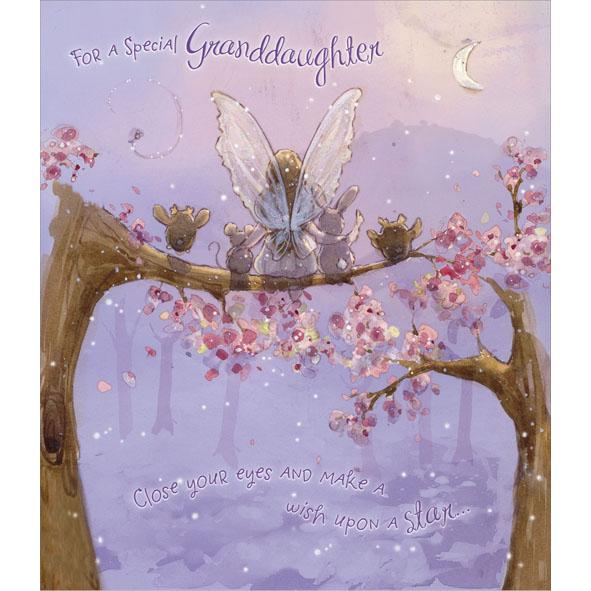 Photo of Birthday Granddaughter 7-12 Juv Greetings Card
