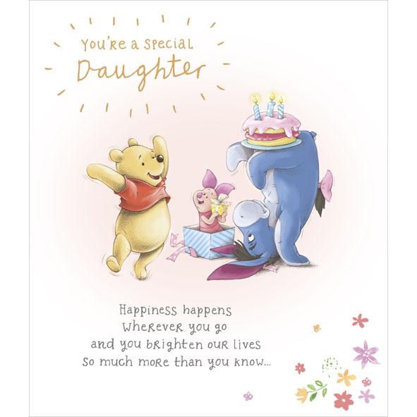 Photo of Birthday Daughter Cute Greetings Card