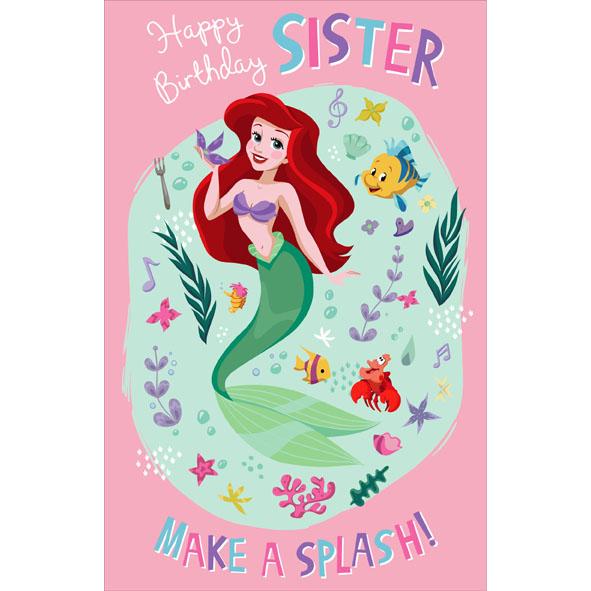 Photo of Birthday Sister Juv Greetings Card