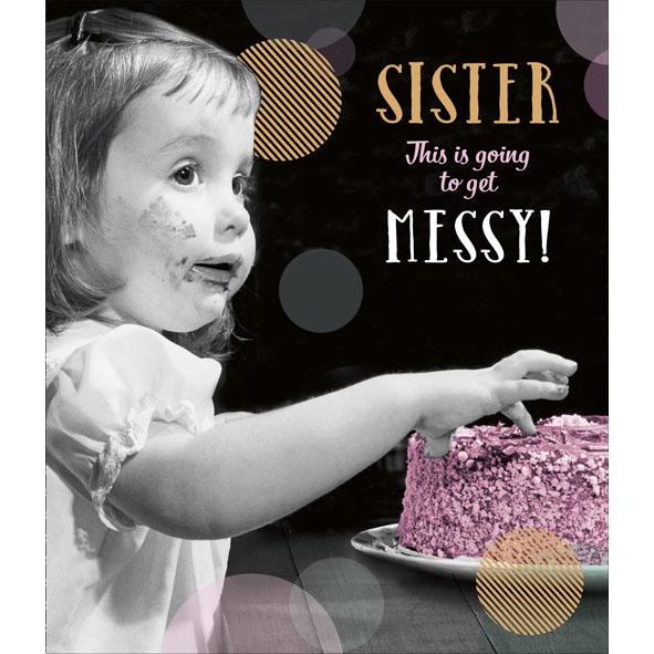 Photo of Birthday Sister Hum Greetings Card