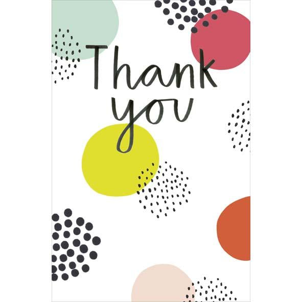 Photo of Thank You Conv Greetings Card