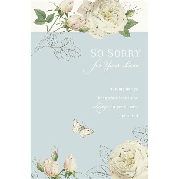 Photo of Sympathy Conv Greetings Card