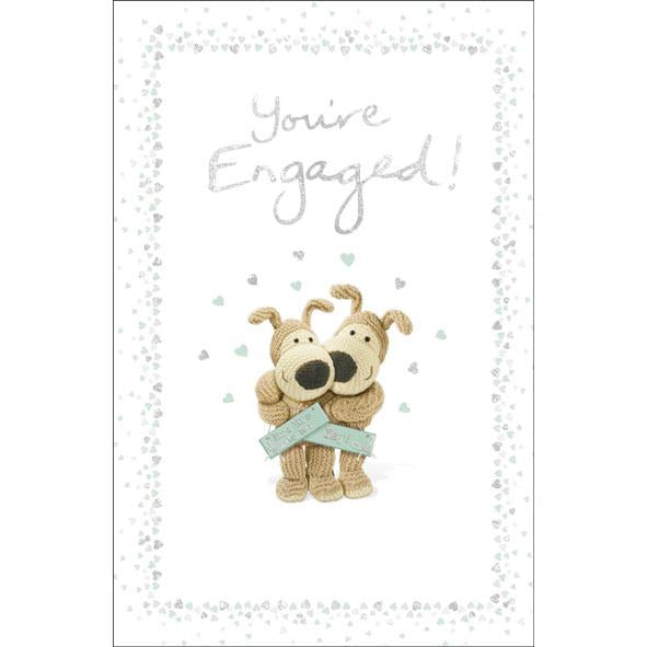 Photo of Engagement Cute Greetings Card