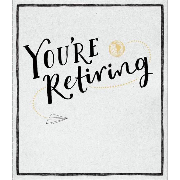 Photo of Congrats Retirement Masc Conv Greetings Card