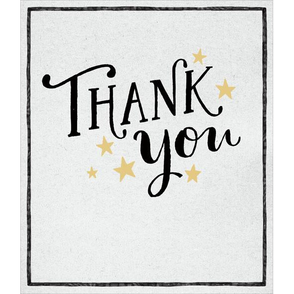 Photo of Thank You Conv Greetings Card